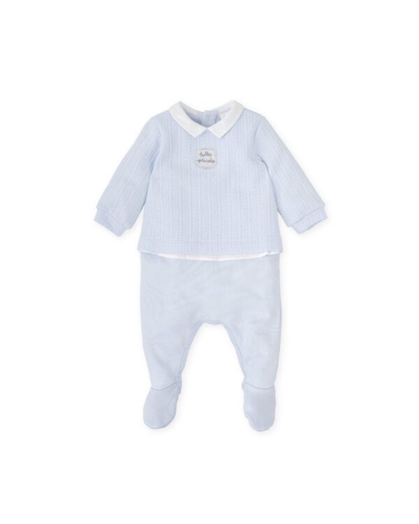 Tutto Piccolo Blue Romper 2408