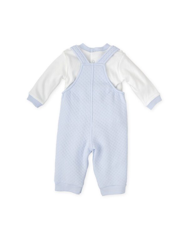 Tutto Piccolo Blue Dungaree Set 2770 - Image 2