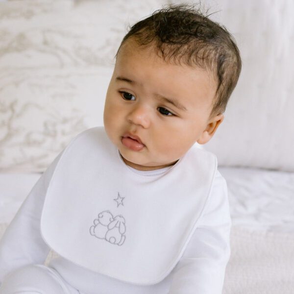Emile et Rose White Bib Gift Set 4235 - Image 3