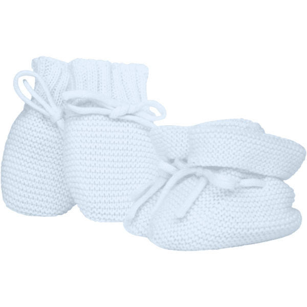 Emile et Rose Kelsey Blue Mitts & Boottee Gift Set 4240 - Image 2