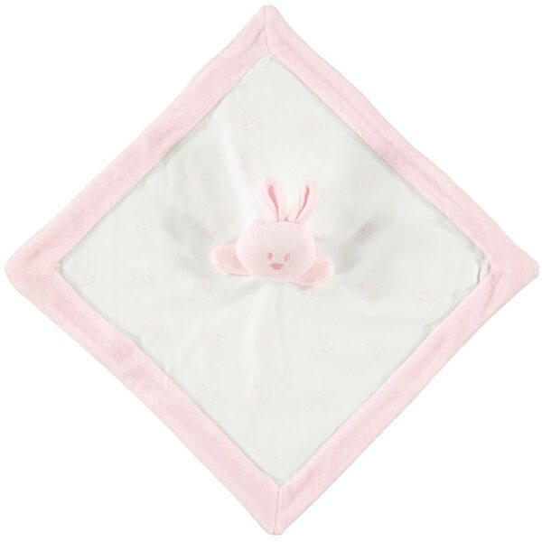 Emile et Rose Pink Velour Bunny Comforter 4743 - Image 2