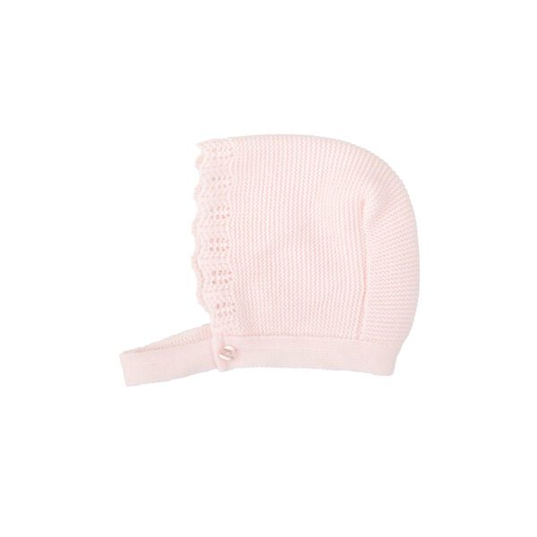 Babidu Pink 2 Piece Set with Bonnet 51809 - Image 4