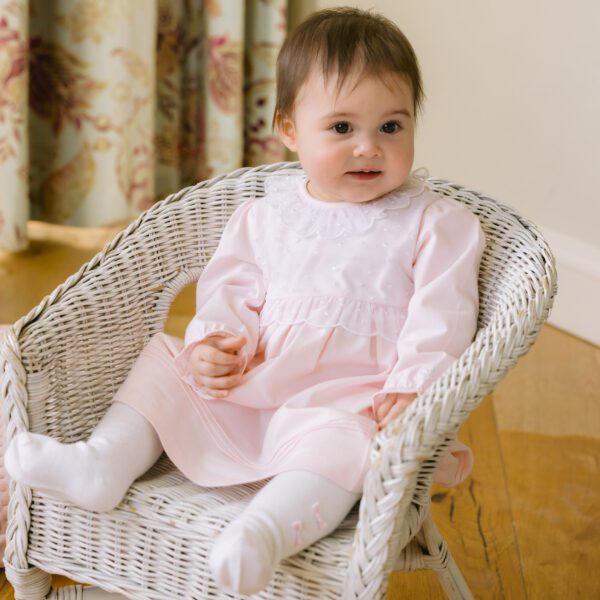 Emile et Rose Kara Pink Dress & Tights 8469 - Image 2