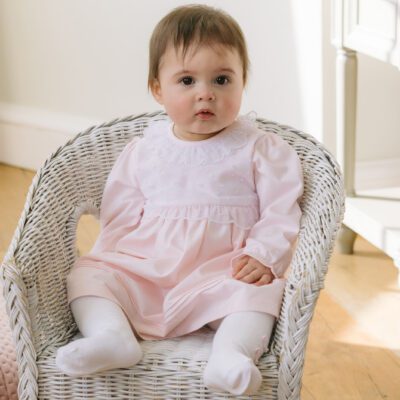 Emile et Rose Kara Pink Dress & Tights 8469