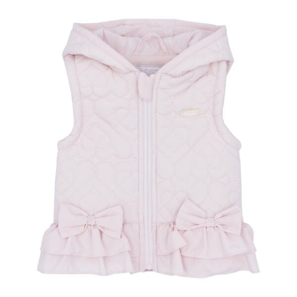 Amore Pink Quilted Gilet 0009