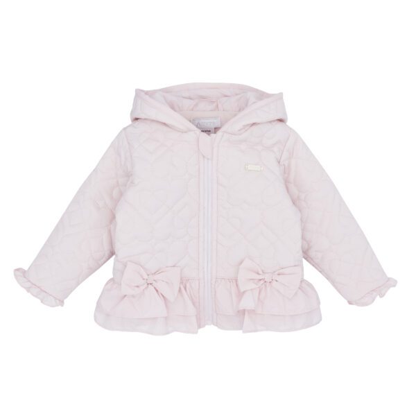 Amore Pink Quilted Jacket 0010