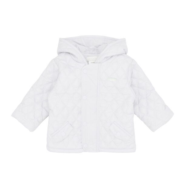 Amore White Quilted Jacket 0013