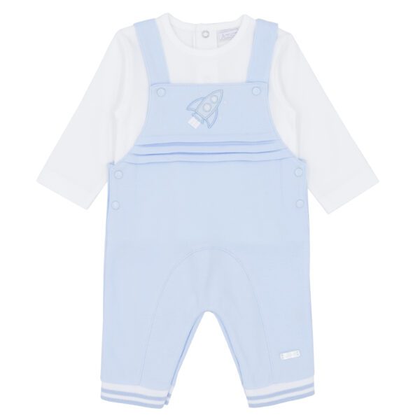 Amore Blue Dungaree Set 0031