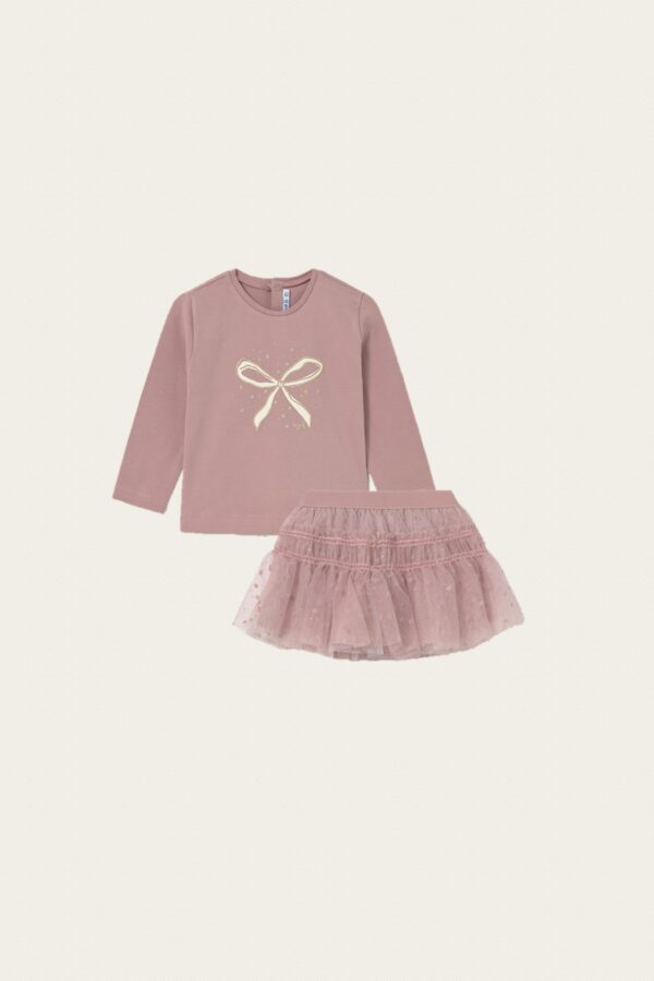 Mayoral Toddler Pink Skirt Set 2901/116