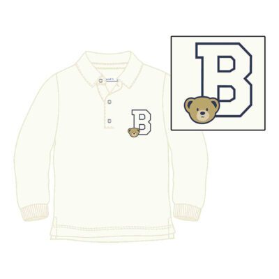 Mayoral Toddler Cream Polo 2101