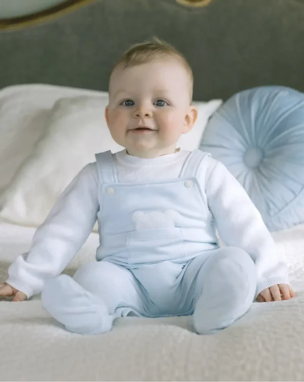 Emile et Rose Kit Blue Dungaree All in One 2634
