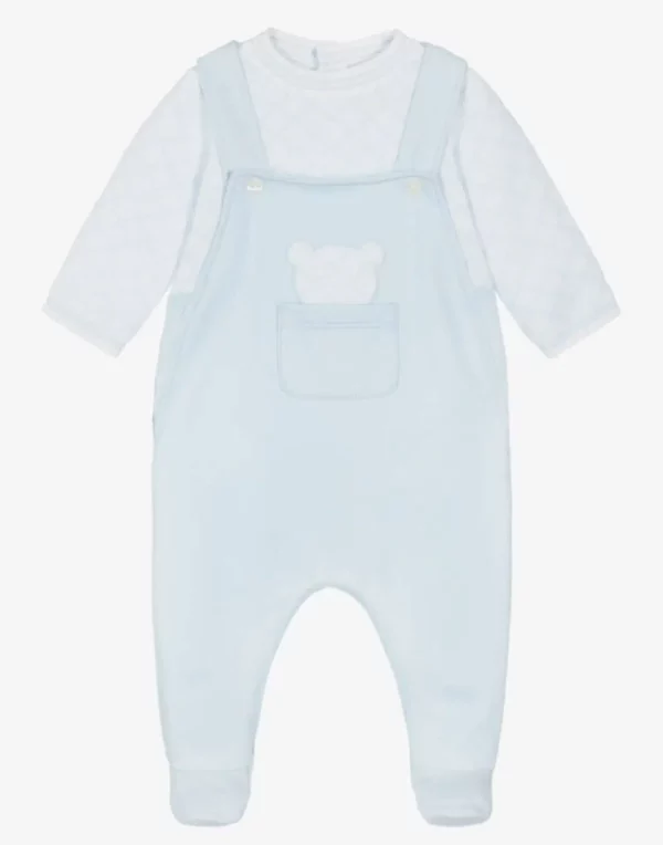 Emile et Rose Kit Blue Dungaree All in One 2634 - Image 2