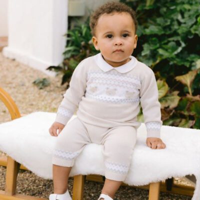 Emile et Rose Kipling Beige 3 Piece Set