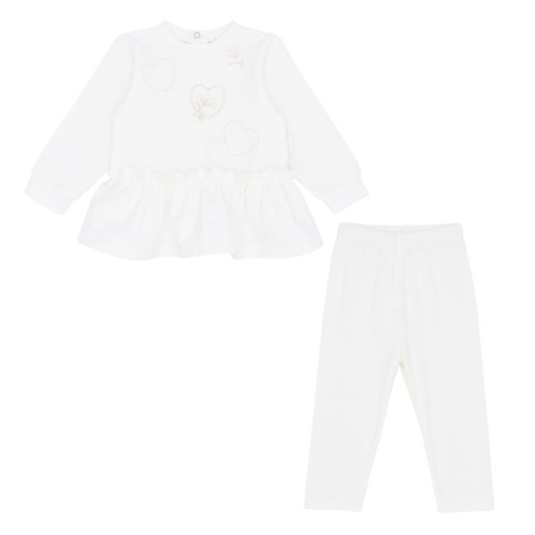 Pastels & Co Aurora Ivory Legging Set 312A