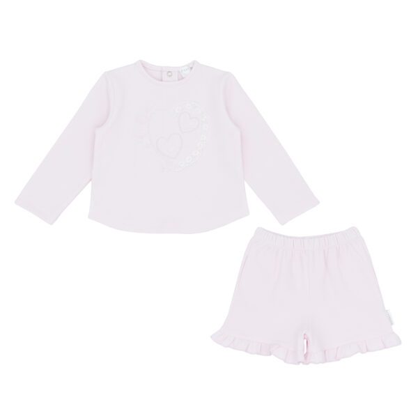 Pastels & Co Daisy Pink Shorts Set 312C