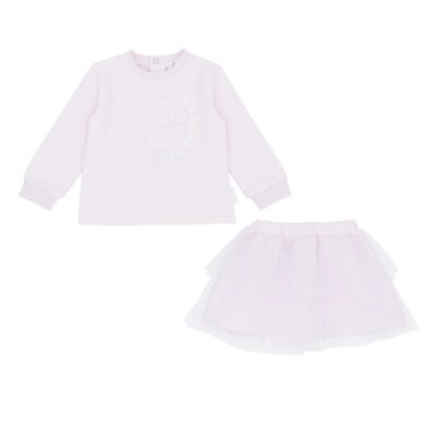 Pastels & Co Kate Pink Tulle Skirt Set 312L