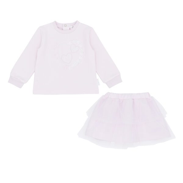 Pastels & Co Kate Pink Tulle Skirt Set 312L