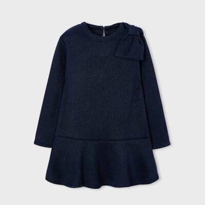 Mayoral Navy Knit Dress 4991