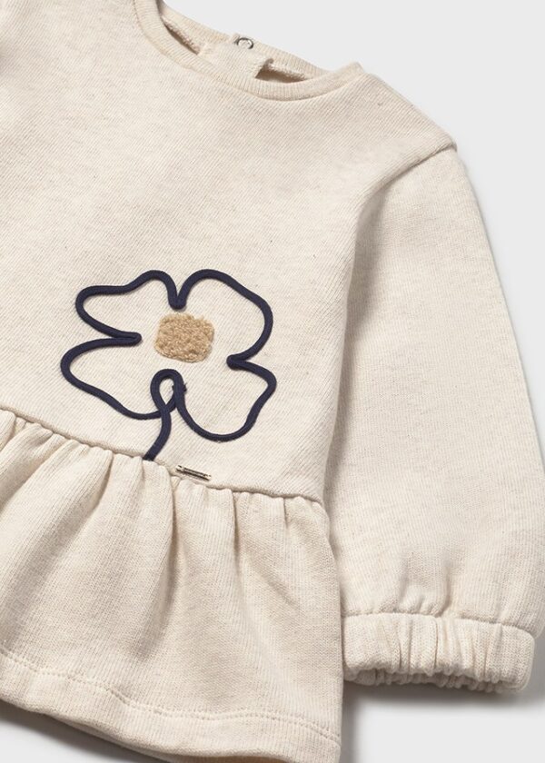 Mayoral Toddler Beige Dress 2917 - Image 4