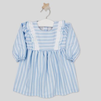 Rapife Blue Long Sleeve Dress 4115