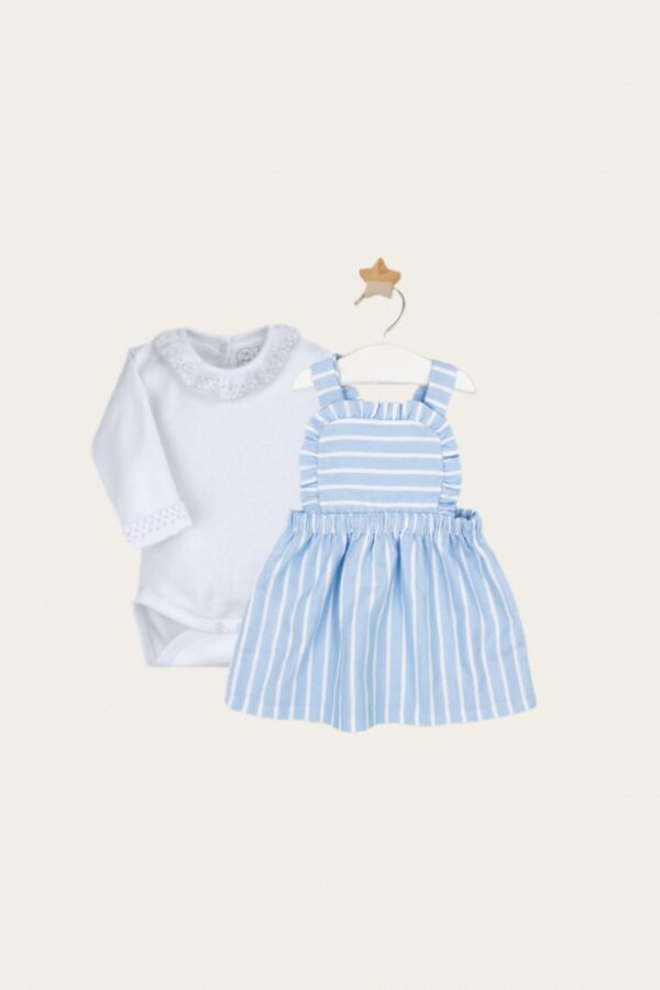 Rapife Blue Pinafore Set 4123/850