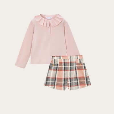 Mayoral Pink Shorts Set 131/4225
