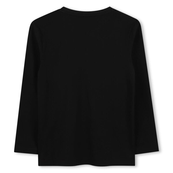 Boss Long Sleeve Black T-Shirt J25P25 - Image 3