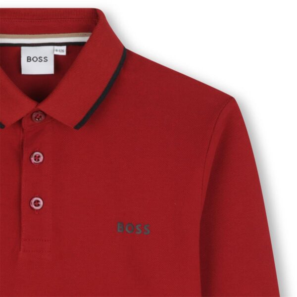 Boss Red Long Sleeve Polo J52330 - Image 2
