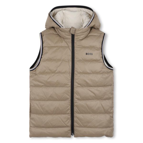Boss Beige Reversible Bodywarmer J52395 - Image 4
