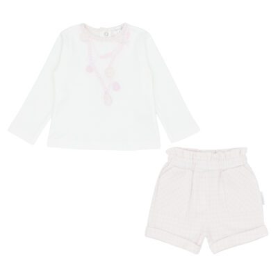 Pastels & Co Afador Pink Shorts Set 311A