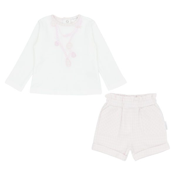 Pastels & Co Afador Pink Shorts Set 311A