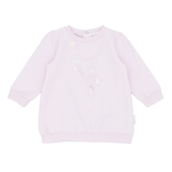 Pastels & Co Belusky Pink Sweatshirt Dress 311C - Image 2