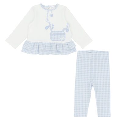 Pastels & Co Cora Blue Legging Set 311G