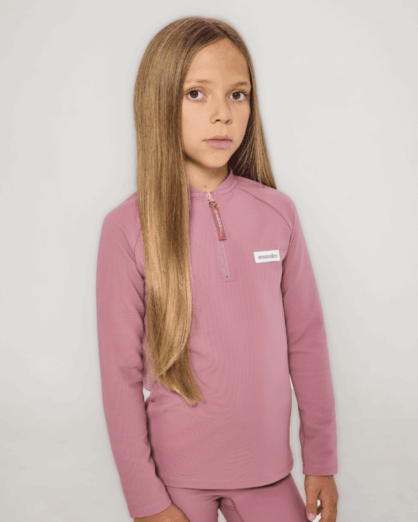Ansandro Winter Rose Long Sleeve Zip & Leggings - Image 3