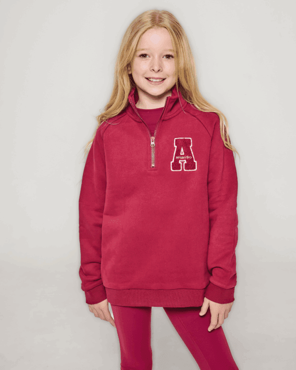 Ansandro Cherry Funnel Neck Sweatshirt - Image 2