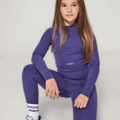 Ansandro Shadow Violet Long Sleeve & Legging