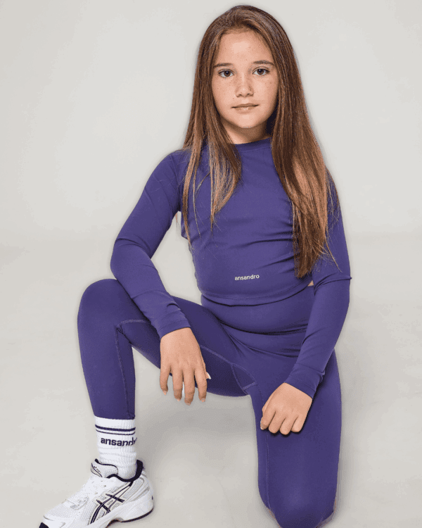 Ansandro Shadow Violet Long Sleeve & Legging