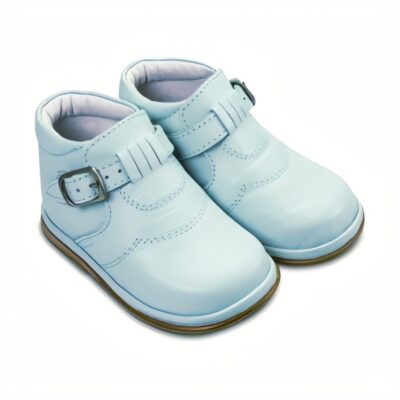 Borboleta Diego Blue Leather Boots