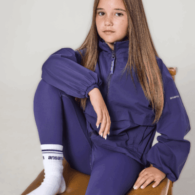 Ansandro Shadow Violet Socks
