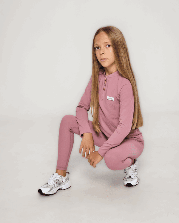 Ansandro Winter Rose Long Sleeve Zip & Leggings