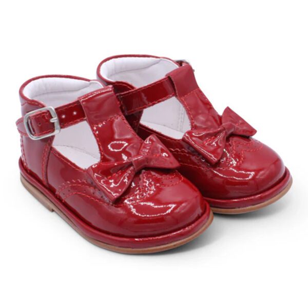 Borboleta Lidia Red Patent Shoes