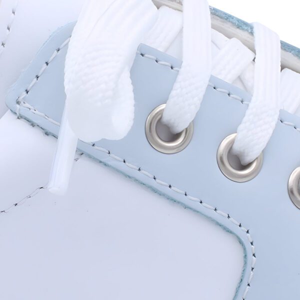 Borboleta Nico Blue & White Leather - Image 3