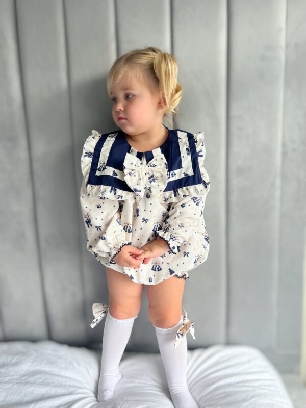 Little Ann's Bibbed Romper - Image 3