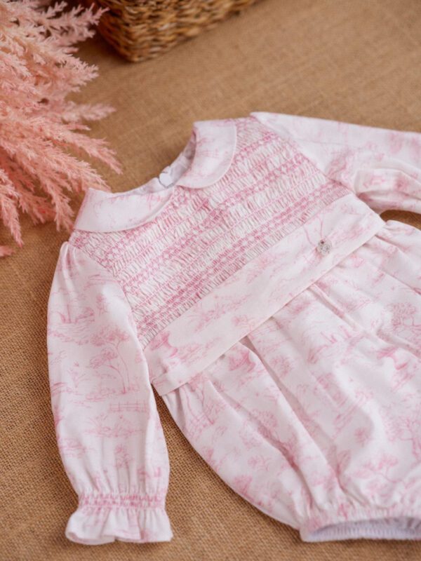 Deolinda Pink Romper 25505 - Image 3