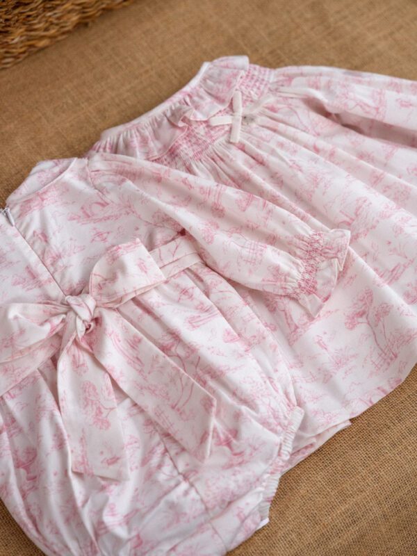 Deolinda Pink Romper 25505 - Image 2