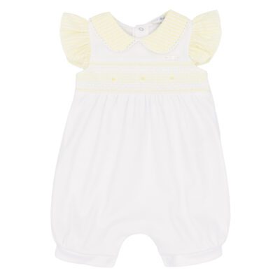 Blues Baby Annecy White Romper 2268