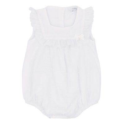 Blues Baby Cannes White Romper 2288