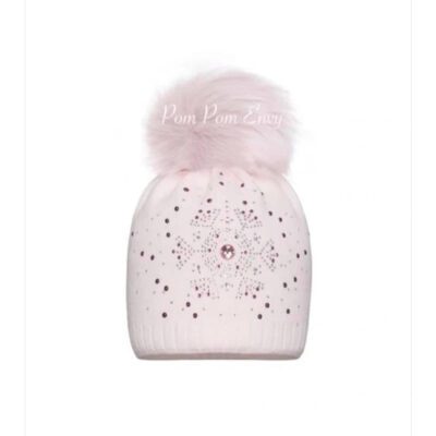 Pom Pom Envy Pink Snowflake