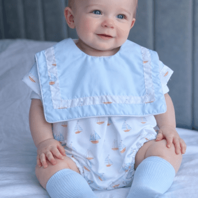 Little Ann's Sail Boat Romper