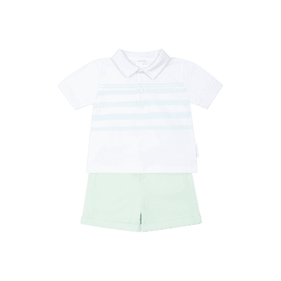 Pastels & Co Bryce Mint Shorts Set 801D